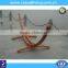 Wooden Arc Frame Hammock Stand Caribbean Jumbo Hammock with wood stand - bule