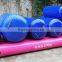 Round Air Barrels Inflatable Gym Air Rolls Plastic Air Pillar For Gymnastic