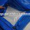 PE coated woven fabric with eyelets 150gsm