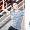 2016 Latest Fashion Women Online Shopping India Plain Running Fitness Clothing Compression Dry Fit T Shirt