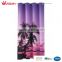 design curtains for lightout,polyester curtain, new design decoration digital print blackout curtain