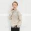 Wholesale winter white women's turtleneck sweater 2016