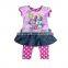 GZY bulk cheap baby girl boutique clothing set girls new design stock kid dress