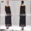 Fashion Crochet Knitting Dress Pattern Free Maxi Ladies Strapped Dress SR-D9788