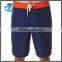Plain mens casual short popular blue color men short