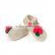 Flower Button Style Free Pattern Crochet Baby Girls Shoes