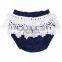 Bloomer Around Ruffle Lace Mini Newborn Girls Trouser Organic Cotton Bloomers
