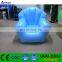 Inflatable arm sofa chair with cup holders