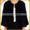 Winter Gneuine Rex Rabbit Fur Jacket Women Coat Fur Trim