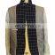 Factory OEM Slim Wool Check Blazer For Men With Contrast Lining