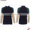 Pullover men mock neck color combination sweater
