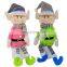 Fashion 2018 Christmas Decor Gift Kids Stuffed Soft Toy Christmas Girl Red Elf Custom Plush Doll