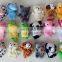 2015 OEM Design Cheap Cute Custom Soft Plush Frog Finger Puppet