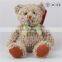 personalized stuffed teddy bear with movable arms and legs