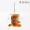 Factory hot selling soft animal shaped plush fish keychain