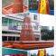 brown square mat rock climbing Inflatable climb hill