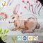 100% polyester printed knitting brush fabric