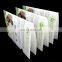 l shape a4 plastic file folder with advertisement