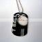 2014 new product engraved dog tags with chain for dogs