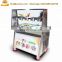 Dry Flat Pan Fried Ice Cream Roll Making Machine Fry Ice Block Machinery