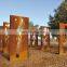 Corten Steel Screen Sheet For Garden and Buildings