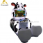 Indoor Amusement Coin Pusher Attractive Lovely Cow Kids Arcade Game Machine