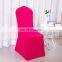 Hotel wedding banquet solid color spandex fabric lycra chair cover