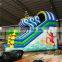 Large Inflatable palm surfing water slide , Inflatable slide for attracting people