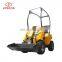 Chinese Hysoon HY200 miniloader, 4wd articulated mini wheel loader multifunctional