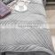 Solid grey king size lightweight washed quilt set coverlet /comforter bedding bed sheets sets