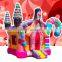 candy sugar shack inflatable bounce house for sale