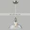 Classic and industrial Vintage Style 1-Light Pendant Glass Hanging Light