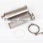Food Grade Stainless Steel Angle-type Basket Strainer With 30-200 Mesh Screen