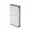 Factory High Quality Dual Ports power bank LED screen display 4000mah USB Port Plastic power charger