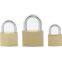 Top safety anti theft weatherproof master padlock 40mm diamond shape brass padlock keyed alike