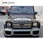 G Class W463 Full Body Kits for G350 G500 G55 Upgrade to G63 G65 Front Bumper Grille Over Fenders Side Mirror Headlights Cover