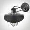 Loft Iron Black Industrial Style Adjustable Shade Led Wall Lamp for indoor