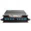 Sliding Type Fully Equipped FTTH 24 Port 24 CORE LC Indoor Fiber Optic Patch Panel