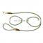 High elastic rope dog leash with safe metal hook