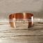 Wide cuff bracelet, copper T01.06.01 Gift Plated Alloy Bracelet for Women copper anniversary gifts for her