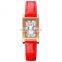 Skmei 1783 Fashion Square Leather Watch Lady Bracelet Watch Women Waterproof