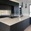 mueble de cocina customized design modern matte black modern modular kitchen furniture cabinet