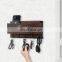 Hot Sale Pin Wood Wooden wall hooks Shelf Key Clothing Coat Wall Mounted Hook coat hook wood key holder