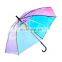 Fantastic Luxury Designer Plastic Unique Color Changing Customizable Reflective Umbrella