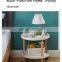 3 Layers Storage Racks with Wheels Metal And Bamboo Storage Shelf Rack Bathroom Kitchen Storage Rack
