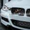 Autoaby Car Front Grille Trim Strips Sport Style Sticker Strip Cover Frame 2 Pcs Car Grille Sticker Strip For BMW F10 F11 F02