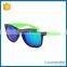 Best selling promotional two tone pc sunglasses with logo wholesale