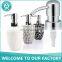 Factory Direct Discount 28/400 Black Craft Glass Soap Dispenser Lotion Pump For Empty Plastic Pump Bottle At Wholesale Price