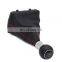 5/6 speed Car New design gear shift knob boot cover FOR Audi AUDI A4 B6 B7 B8 with low price MT black red line