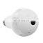 360 Degree LED Camera Bulb Light 1080P Wireless CCTV Bulb Panoramic Home Security WiFi CCTV Fisheye Bulb Lamp